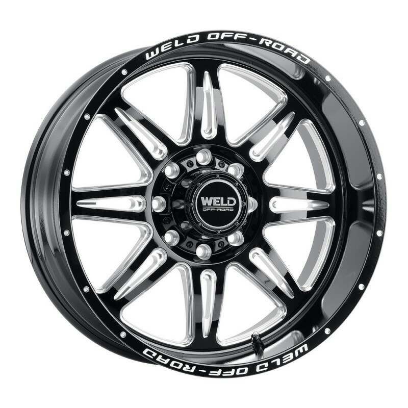 Weld Racing 20x10 Cheyenne 6x135 6x139.7 ET-18 BS4.75 Gloss Black MIL 106.1 - WLD-W13200098475-P2