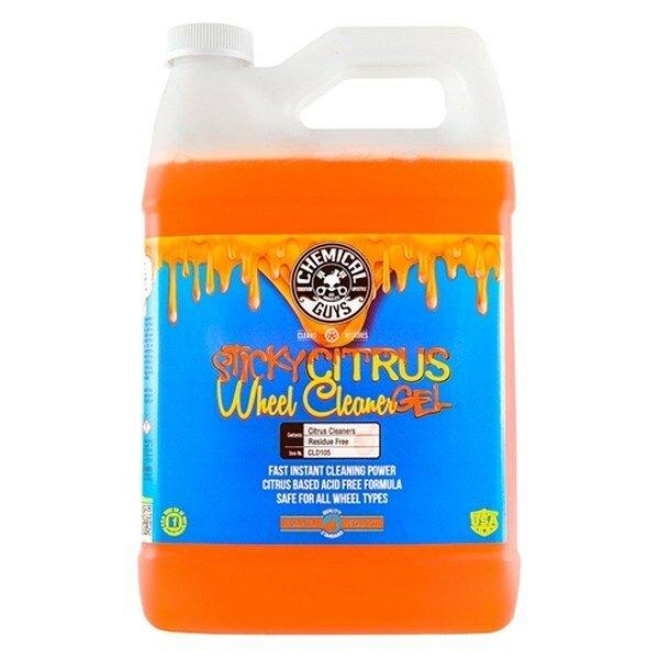 Chemical Guys Sticky Citrus Gel Wheel And Rim Cleaner (1 Gallon) - Case of 4 - CLD105