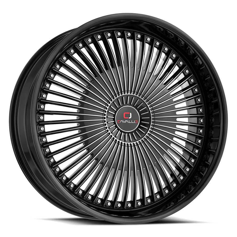 Cavallo Clv-41 20X8.5 5X108 5X114.3 +35 Cb 74.1 Chrome - CLV-41208551081143+35C