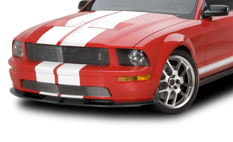 Cervinis 7073 05-09 Mustang Upper Billet Grille w/ Cobra Emblem