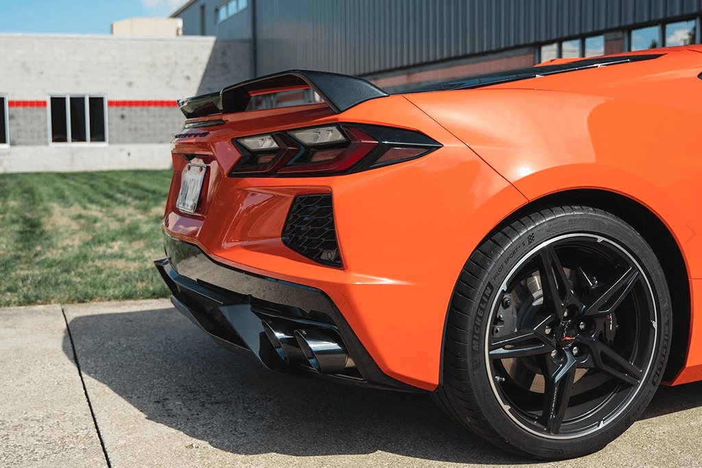 Corsa Performance 4.5" Twin TIp Kit - Polished (2020-2022 Corvette C8) - 21109