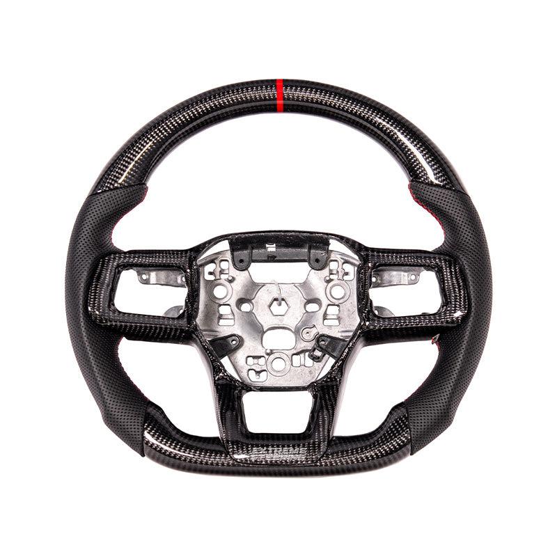 Kustom Interior Carbon Fiber Steering Wheel (2024-2026 Mustang)