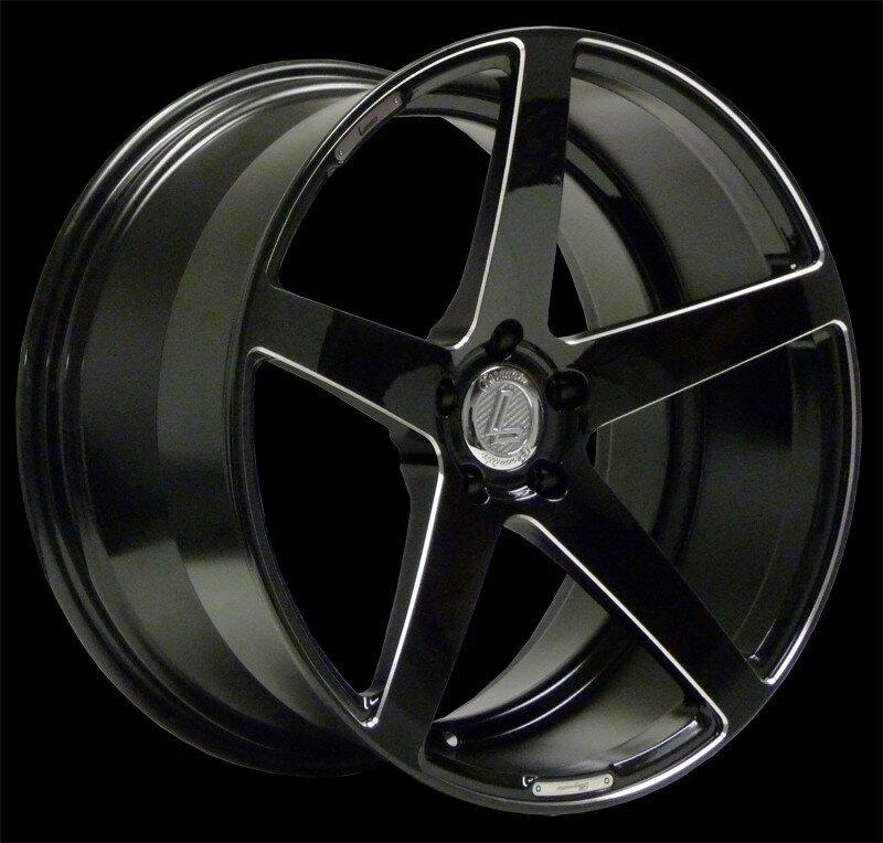 Lenso 05-2014 Mustang 20x9 Conquista 7 Wheel (Black)