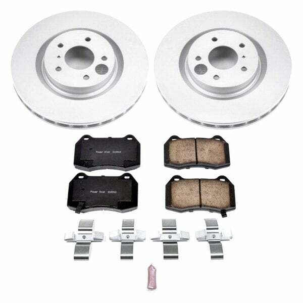 Power Stop 03-04 Infiniti G35 Front Z17 Evolution Geomet Coated Brake Kit - CRK104