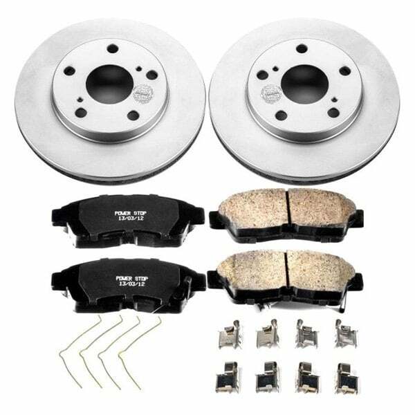 Power Stop 92-01 Toyota Camry Front Z17 Evolution Geomet Coated Brake Kit - CRK1052