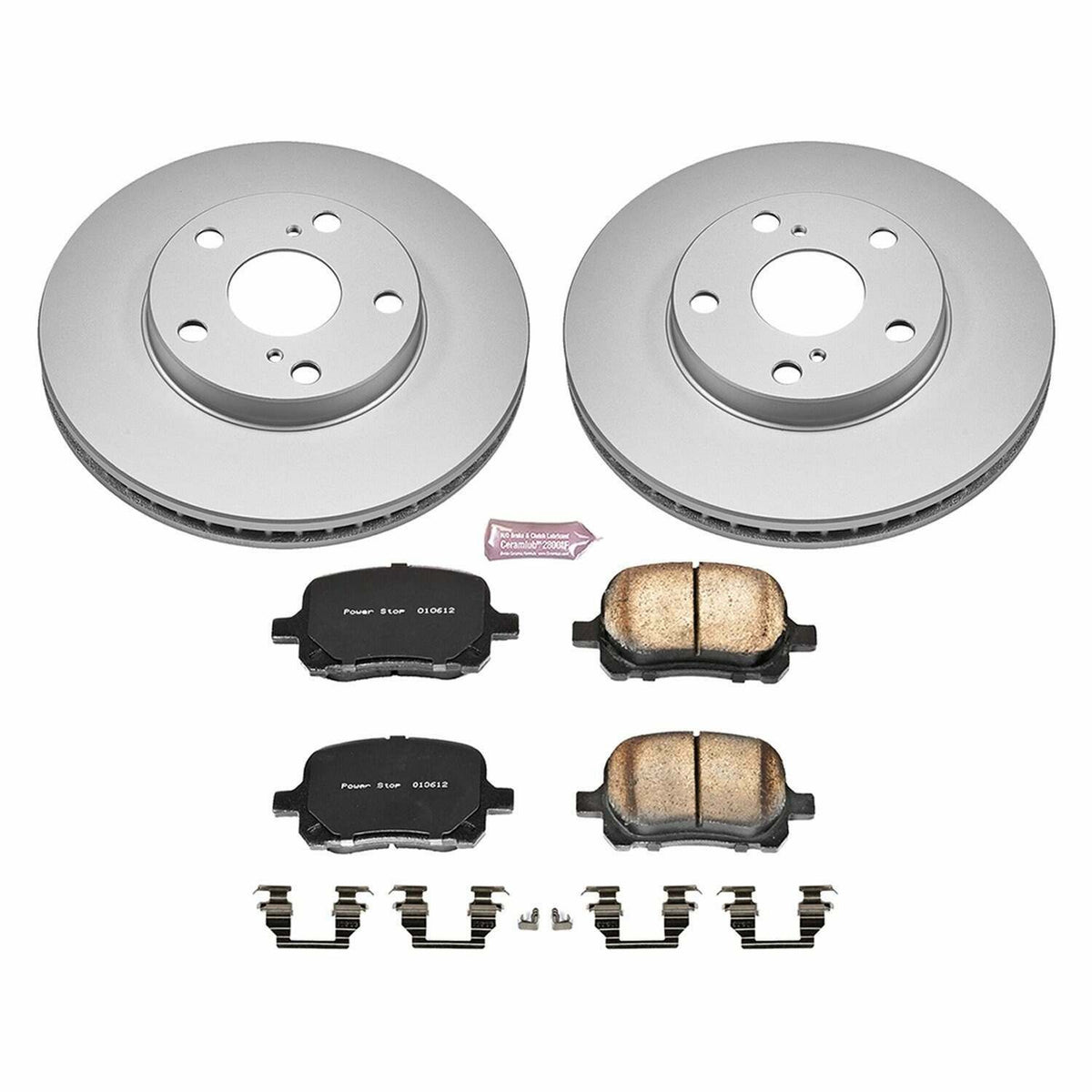Power Stop 97-01 Lexus ES300 Front Z17 Evolution Geomet Coated Brake Kit - CRK1058