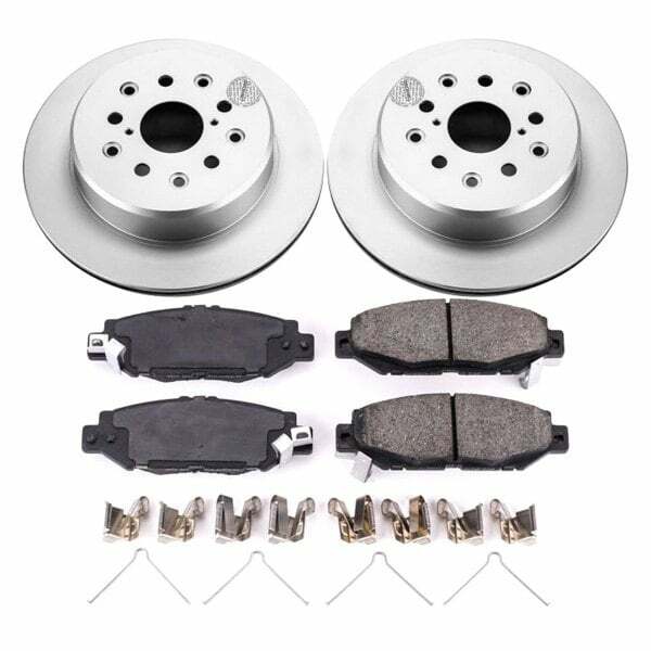 Power Stop 93-97 Lexus GS300 Rear Z17 Evolution Geomet Coated Brake Kit - CRK1080