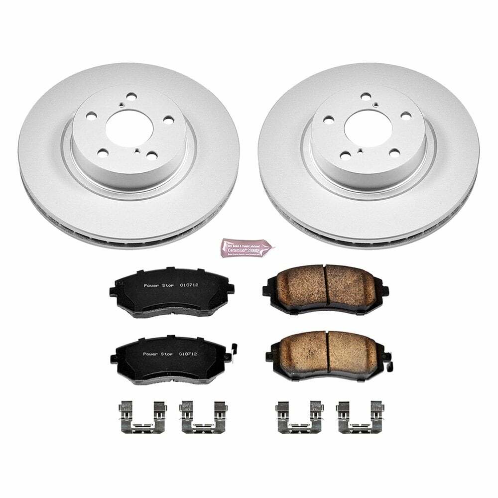 Power Stop 05-06 Saab 9-2X Front Z17 Evolution Geomet Coated Brake Kit - CRK1124