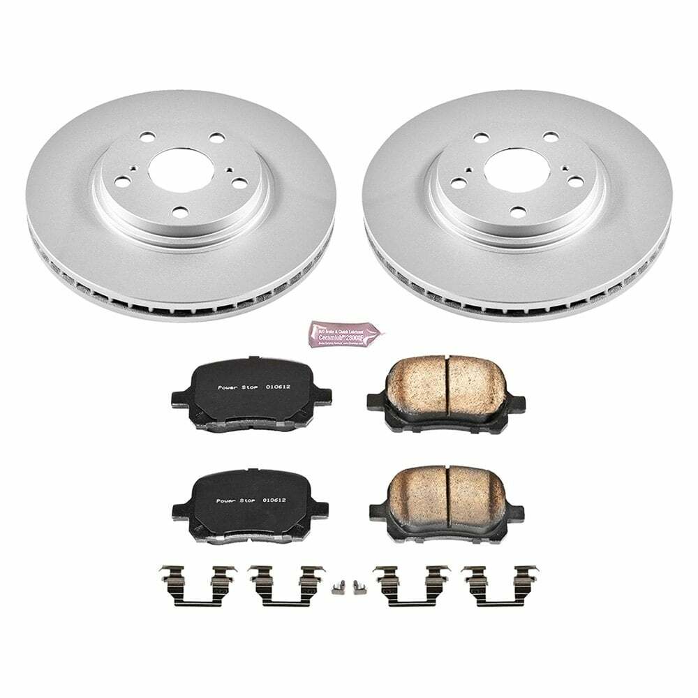 Power Stop 99-01 Lexus RX300 Front Z17 Evolution Geomet Coated Brake Kit - CRK1135