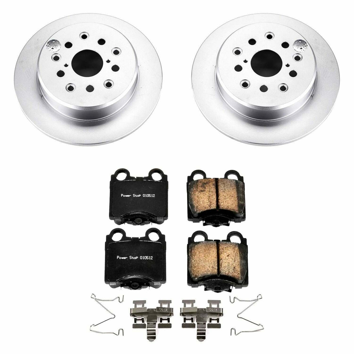 Power Stop 98-05 Lexus GS300 Rear Z17 Evolution Geomet Coated Brake Kit - CRK1149