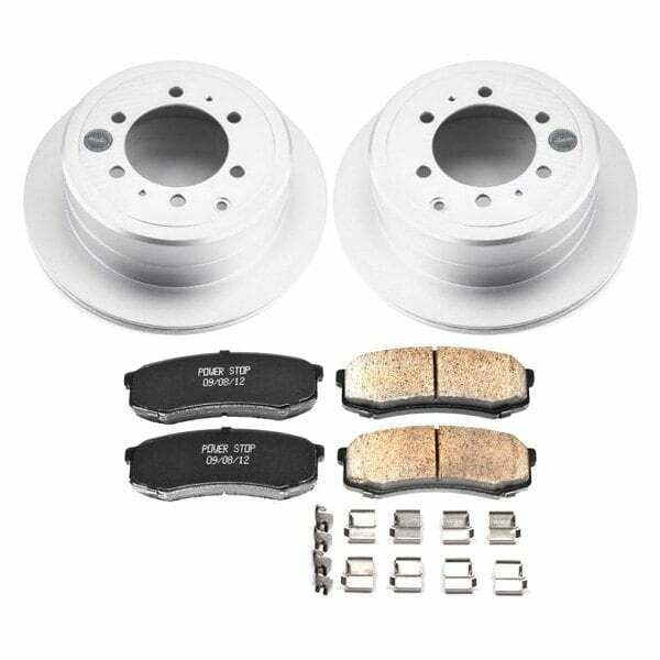 Power Stop 96-97 Lexus LX450 Rear Z17 Evolution Geomet Coated Brake Kit - CRK1156