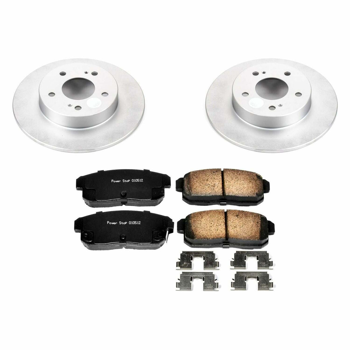 Power Stop 2001 Infiniti I30 Rear Z17 Evolution Geomet Coated Brake Kit - CRK1169