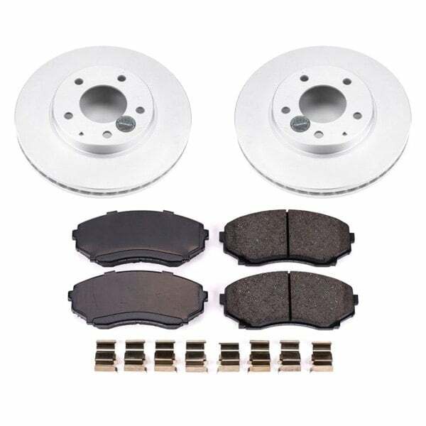 Power Stop 00-06 Mazda MPV Front Z17 Evolution Geomet Coated Brake Kit - CRK1184