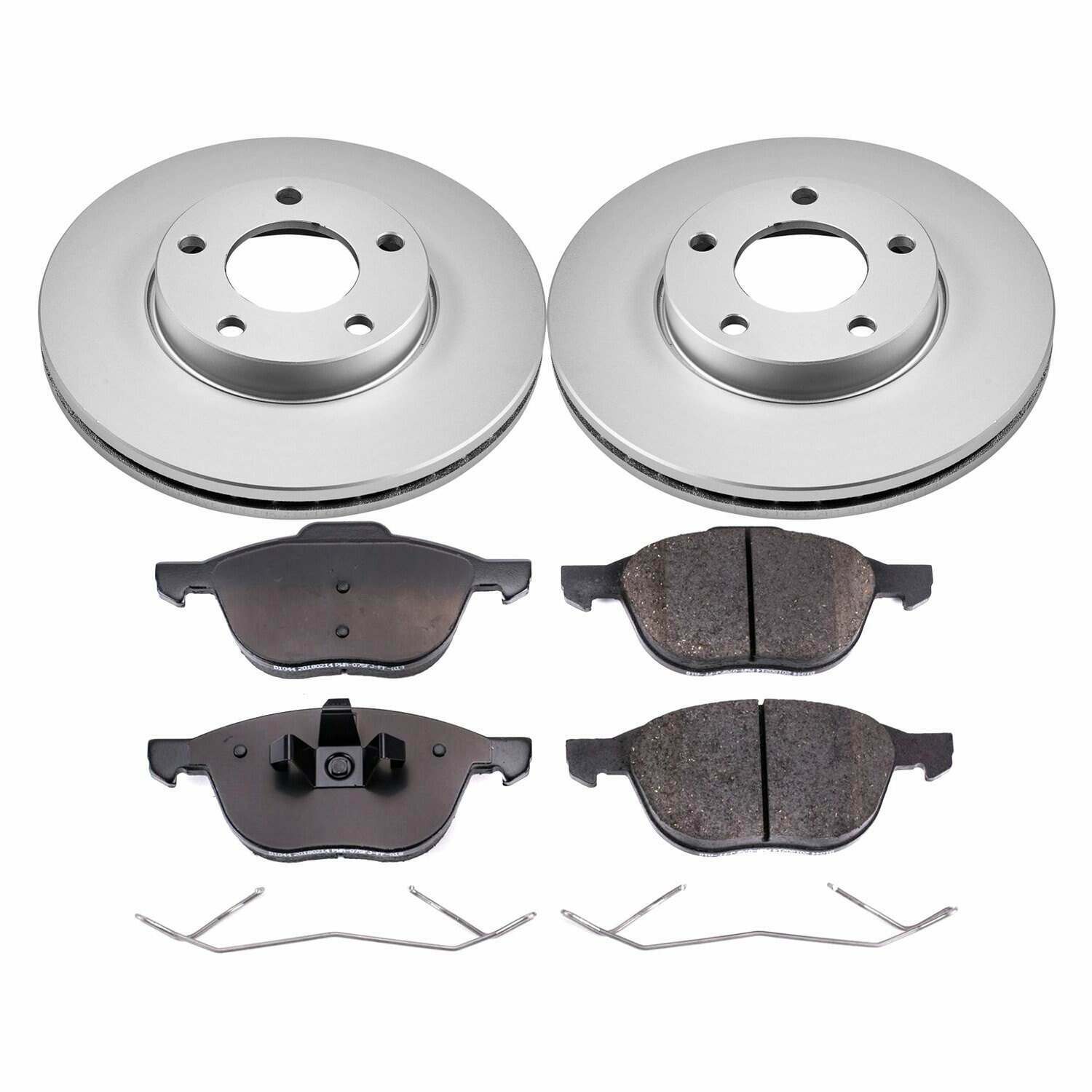 Power Stop 04-13 Mazda 3 Front Z17 Evolution Geomet Coated Brake Kit - CRK120