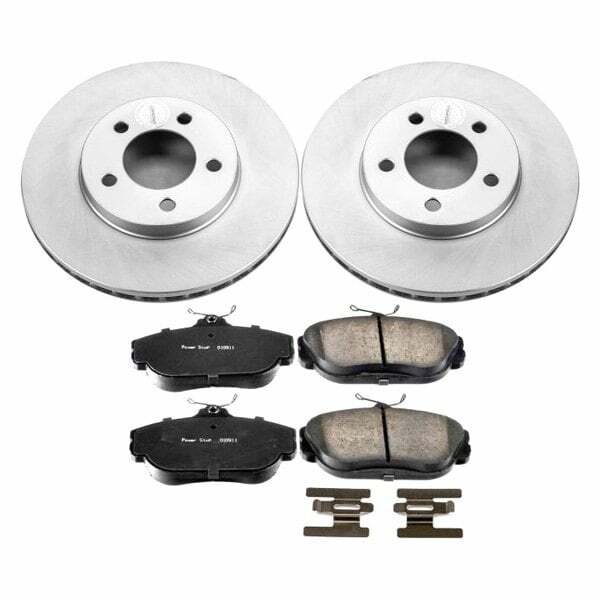 Power Stop 94-00 Ford Taurus Front Z17 Evolution Geomet Coated Brake Kit - CRK1327