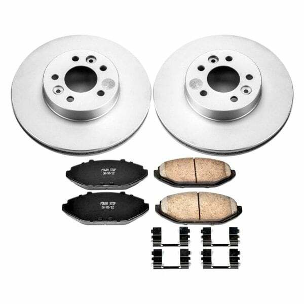 Power Stop 98-02 Ford Crown Victoria Front Z17 Evolution Geomet Coated Brake Kit - CRK1335