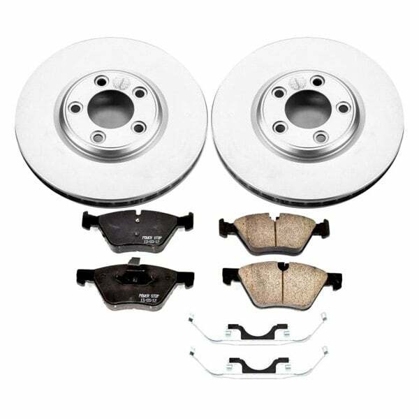 Power Stop 2005 Jaguar S-Type Front Z17 Evolution Geomet Coated Brake Kit - CRK1349