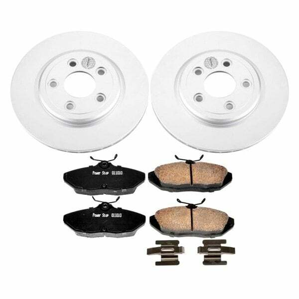 Power Stop 02-05 Ford Thunderbird Rear Z17 Evolution Geomet Coated Brake Kit - CRK1360