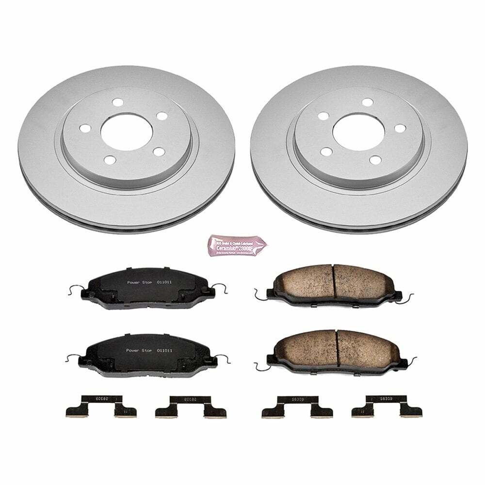 Power Stop 05-11 Ford Mustang Rear Z17 Evolution Geomet Coated Brake Kit - CRK1384