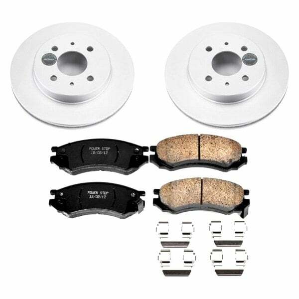 Power Stop 91-92 Saturn SC Front Z17 Evolution Geomet Coated Brake Kit - CRK1515