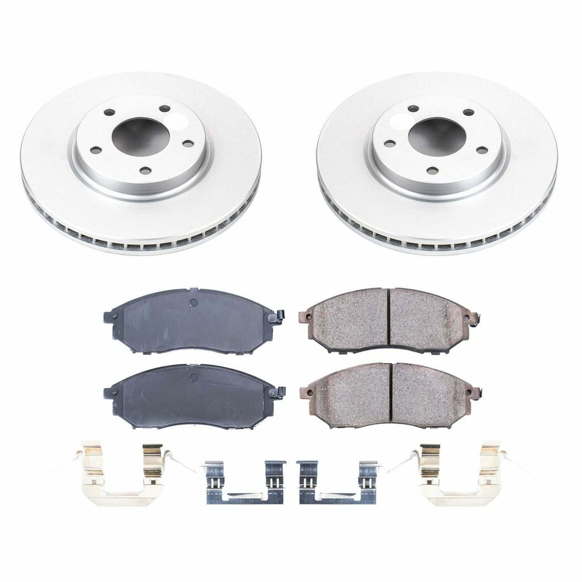 Power Stop 03-04 Infiniti M45 Front Z17 Evolution Geomet Coated Brake Kit - CRK152