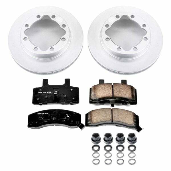 Power Stop 94-99 Chevrolet K1500 Suburban Front Z17 Evolution Geomet Coated Brake Kit - CRK1524