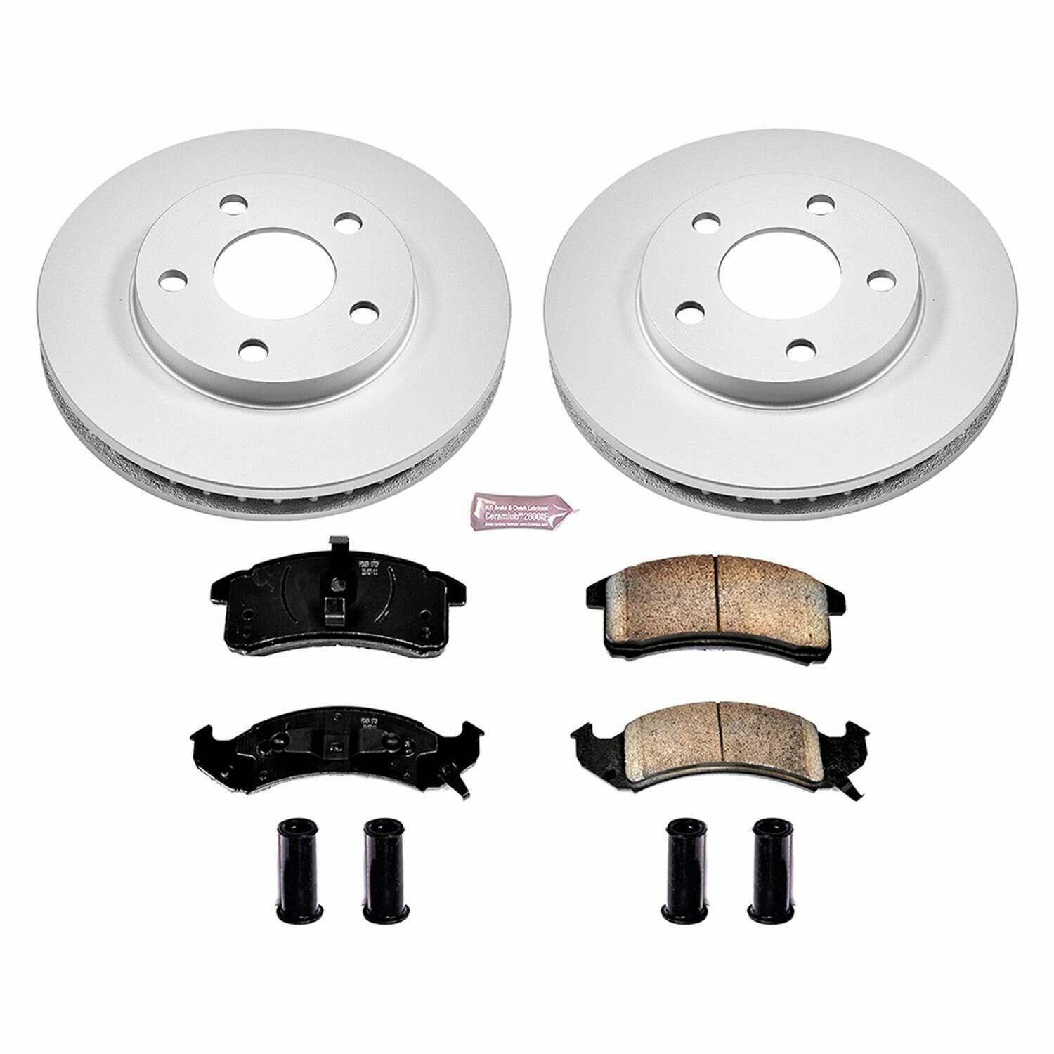 Power Stop 92-93 Buick LeSabre Front Z17 Evolution Geomet Coated Brake Kit - CRK1532