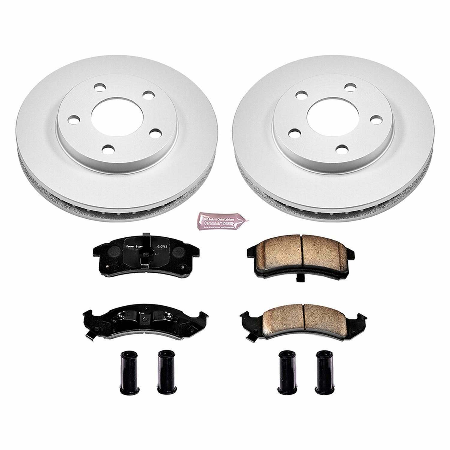 Power Stop 94-99 Buick LeSabre Front Z17 Evolution Geomet Coated Brake Kit - CRK1534