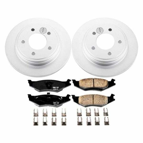 Power Stop 93-94 Chrysler Concorde Rear Z17 Evolution Geomet Coated Brake Kit - CRK1667