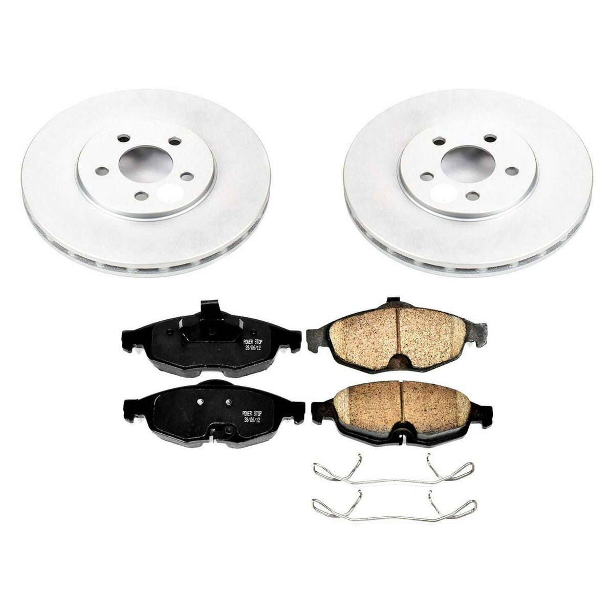 Power Stop 01-06 Chrysler Sebring Front Z17 Evolution Geomet Coated Brake Kit - CRK1684