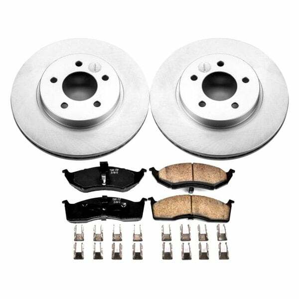 Power Stop 98-04 Chrysler Concorde Front Z17 Evolution Geomet Coated Brake Kit - CRK1694
