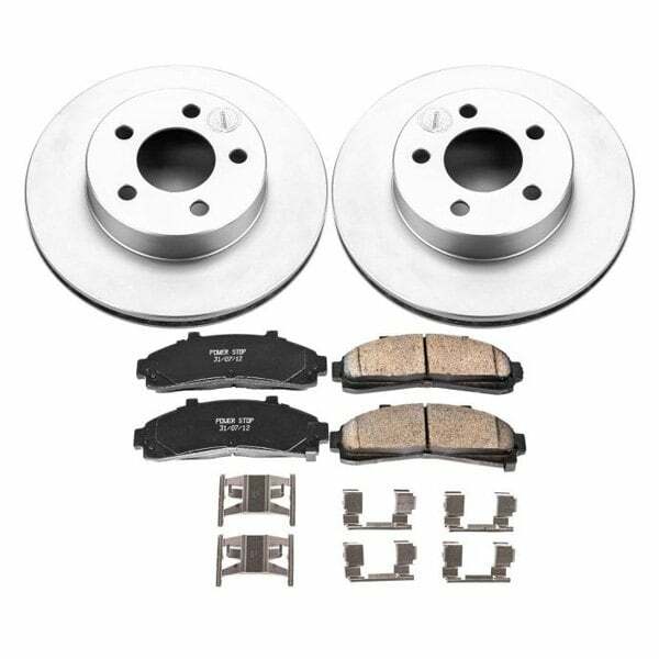 Power Stop 95-01 Ford Explorer Front Z17 Evolution Geomet Coated Brake Kit - CRK1860