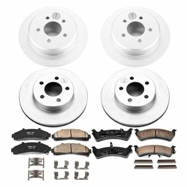 Power Stop 95-01 Ford Explorer Front & Rear Z17 Evolution Geomet Coated Brake Kit - CRK1861