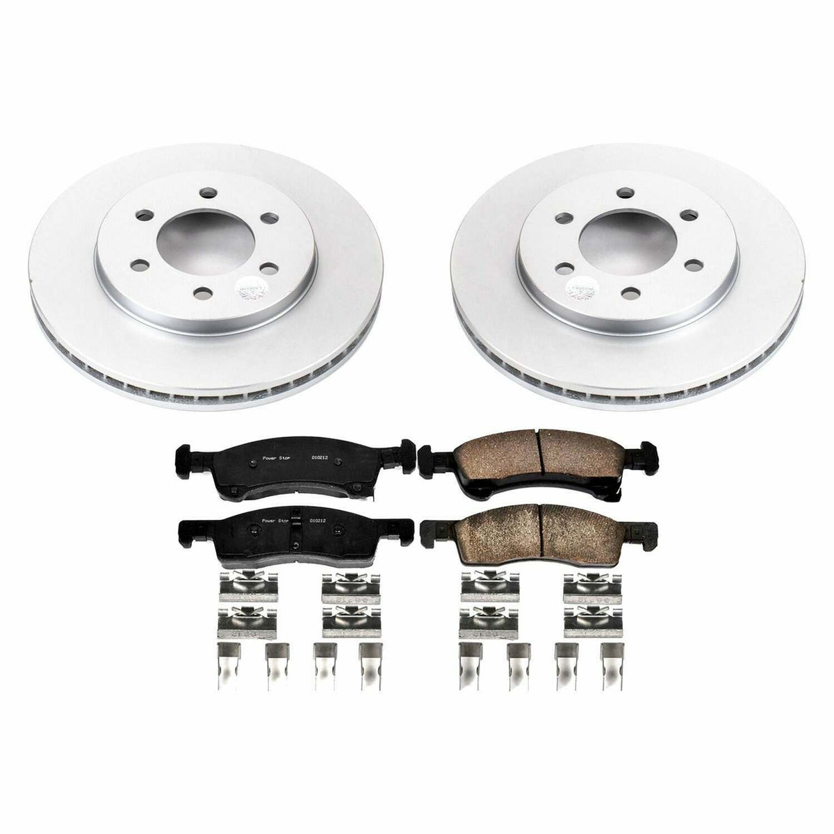 Power Stop 02-06 Ford Expedition Front Z17 Evolution Geomet Coated Brake Kit - CRK1933