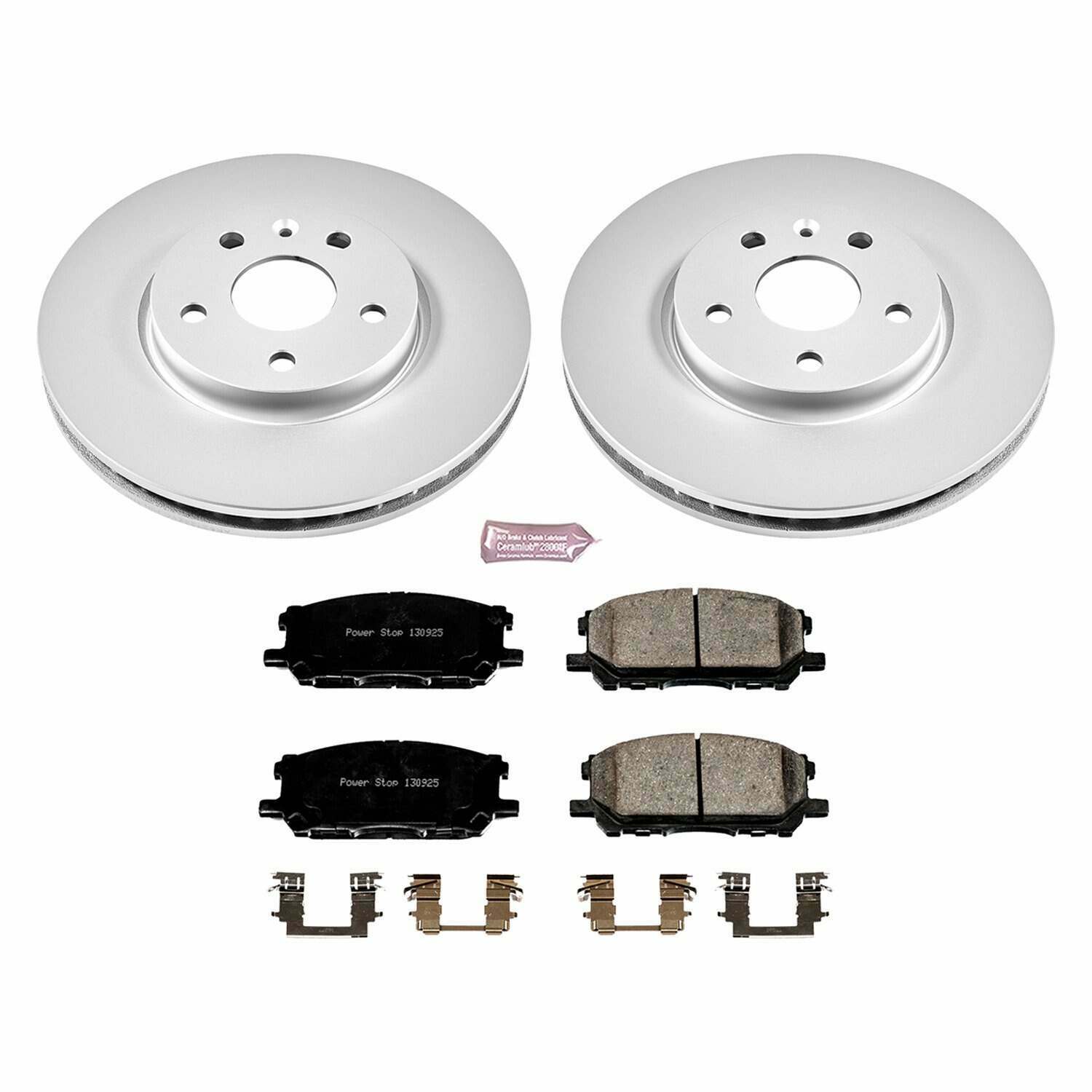 Power Stop 04-06 Lexus RX330 Front Z17 Evolution Geomet Coated Brake Kit - CRK196