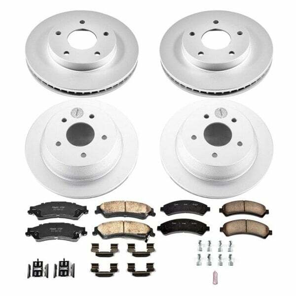 Power Stop 98-05 Chevrolet Blazer Front & Rear Z17 Evolution Geomet Coated Brake Kit - CRK2006