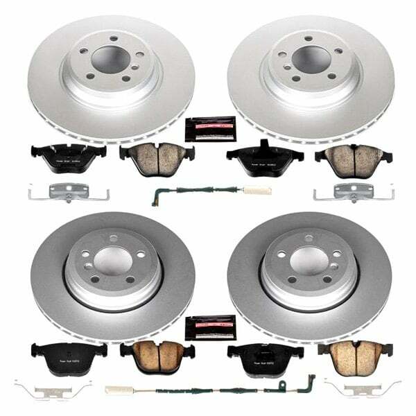 Power Stop 02-05 BMW 745i Front & Rear Z23 Evolution Sport Coated Brake Kit - CRK2056