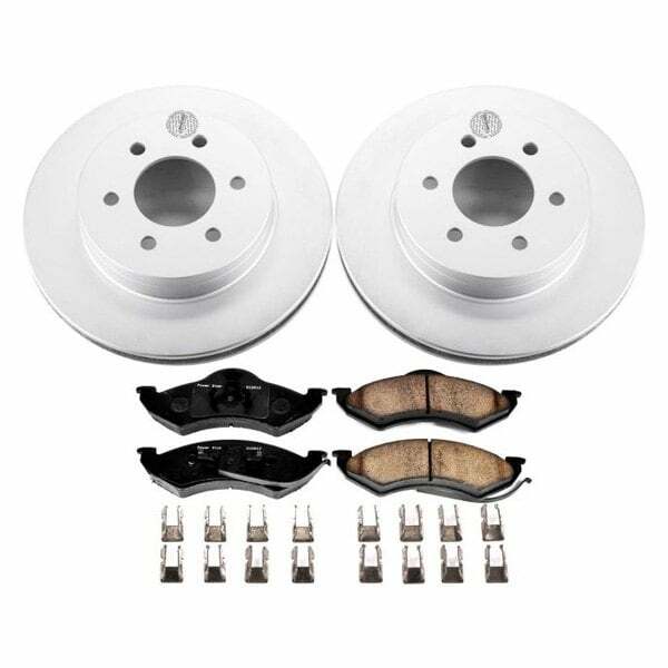 Power Stop 1999 Dodge Dakota Front Z17 Evolution Geomet Coated Brake Kit - CRK2138