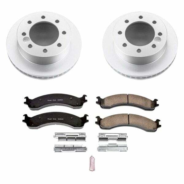 Power Stop 00-02 Dodge Ram 2500 Front Z17 Evolution Geomet Coated Brake Kit - CRK2156