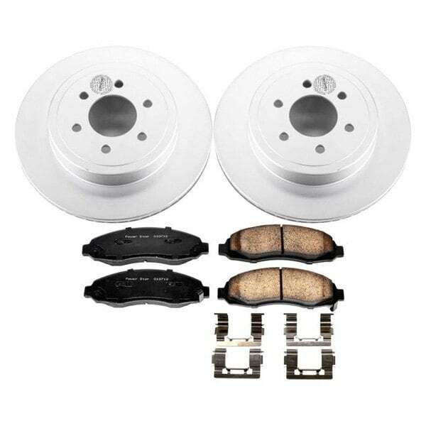 Power Stop 03-04 Dodge Dakota Front Z17 Evolution Geomet Coated Brake Kit - CRK2187