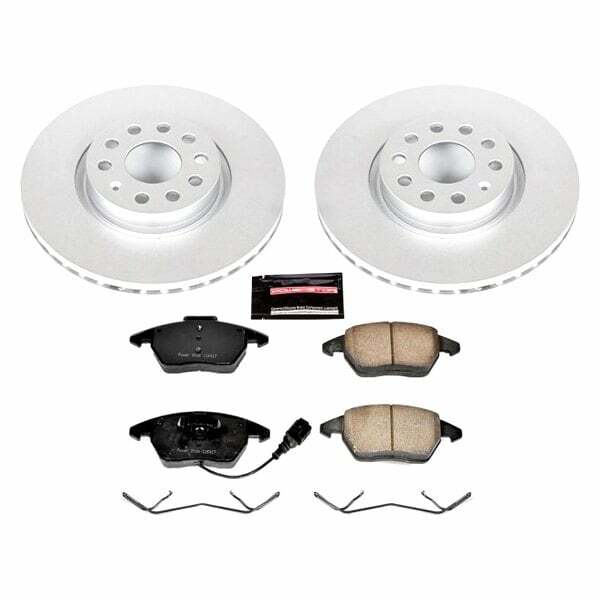 Power Stop 06-13 Audi A3 Front Z23 Evolution Sport Coated Brake Kit - CRK2259
