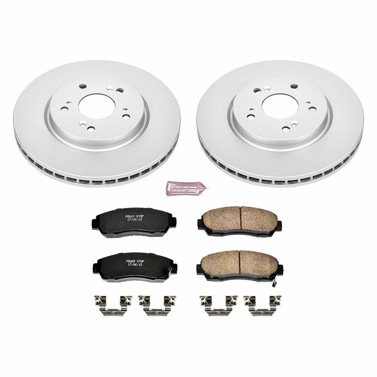 Power Stop 07-12 Acura RDX Front Z17 Evolution Geomet Coated Brake Kit - CRK228