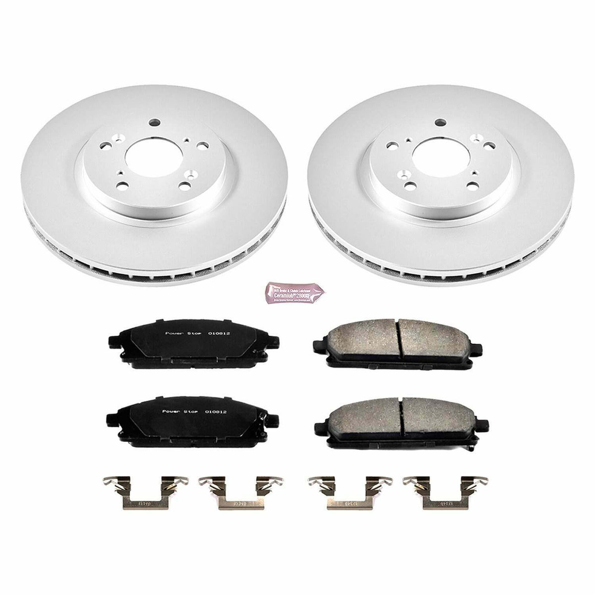 Power Stop 03-06 Acura MDX Front Z17 Evolution Geomet Coated Brake Kit - CRK2290