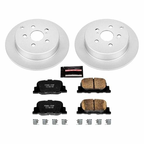 Power Stop 05-10 Scion tC Rear Z17 Evolution Geomet Coated Brake Kit - CRK2319
