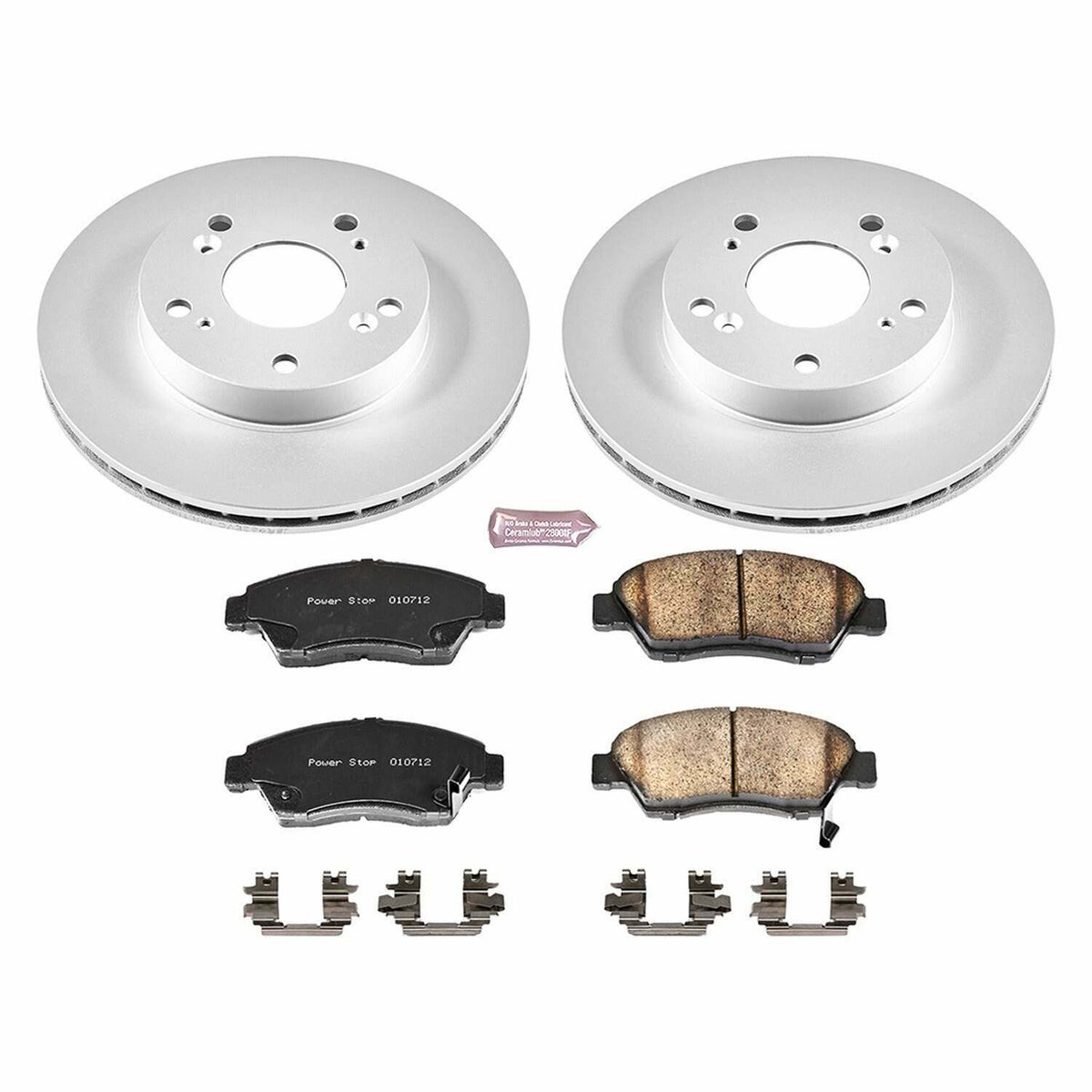 Power Stop 02-06 Acura RSX Front Z17 Evolution Geomet Coated Brake Kit - CRK2386