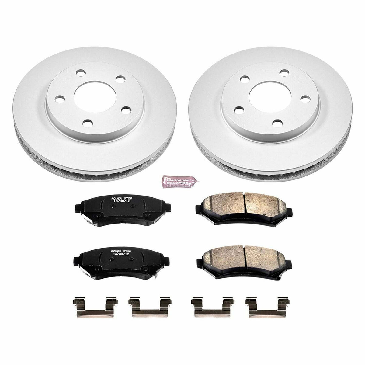 Power Stop 97-05 Buick Century Front Z17 Evolution Geomet Coated Brake Kit - CRK2553