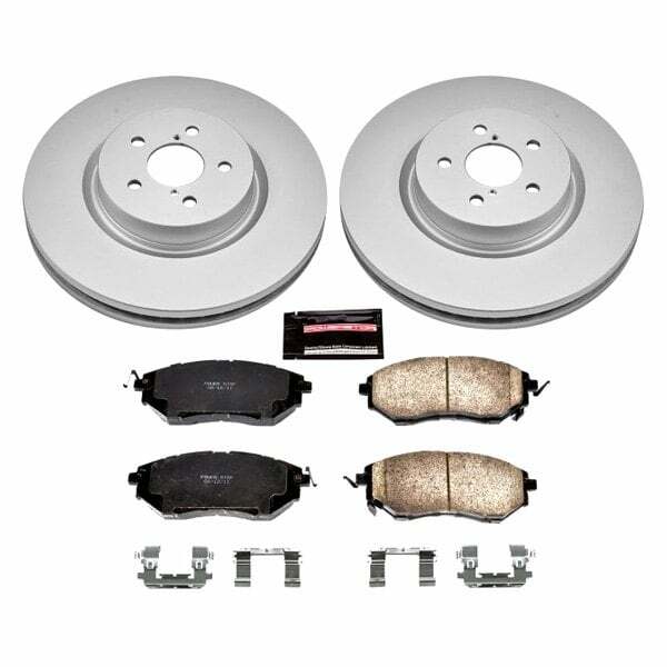 Power Stop 14-18 Subaru Forester Front Z17 Evolution Geomet Coated Brake Kit - CRK285