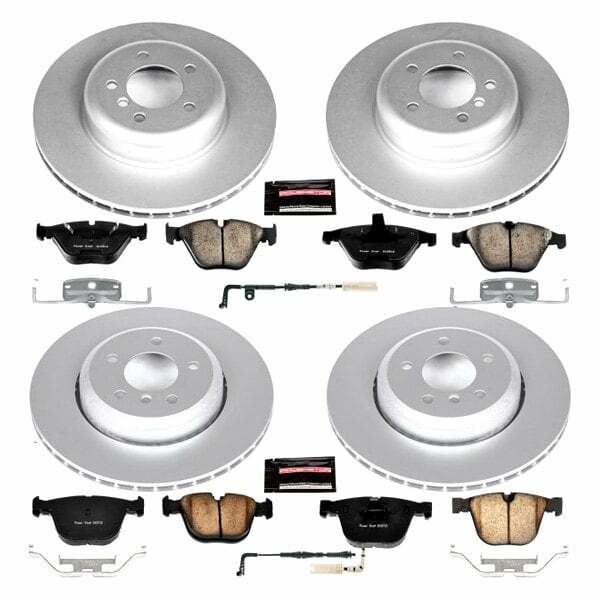 Power Stop 08-10 BMW 535i Front & Rear Z23 Evolution Sport Coated Brake Kit - CRK2877