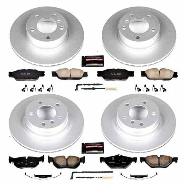 Power Stop 2006 BMW 325i Front & Rear Z23 Evolution Sport Coated Brake Kit - CRK2890