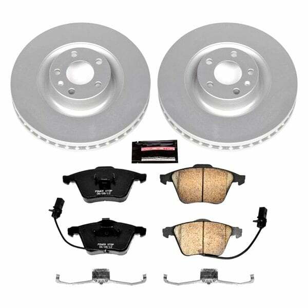 Power Stop 04-09 Audi S4 Front Z23 Evolution Sport Coated Brake Kit - CRK2934
